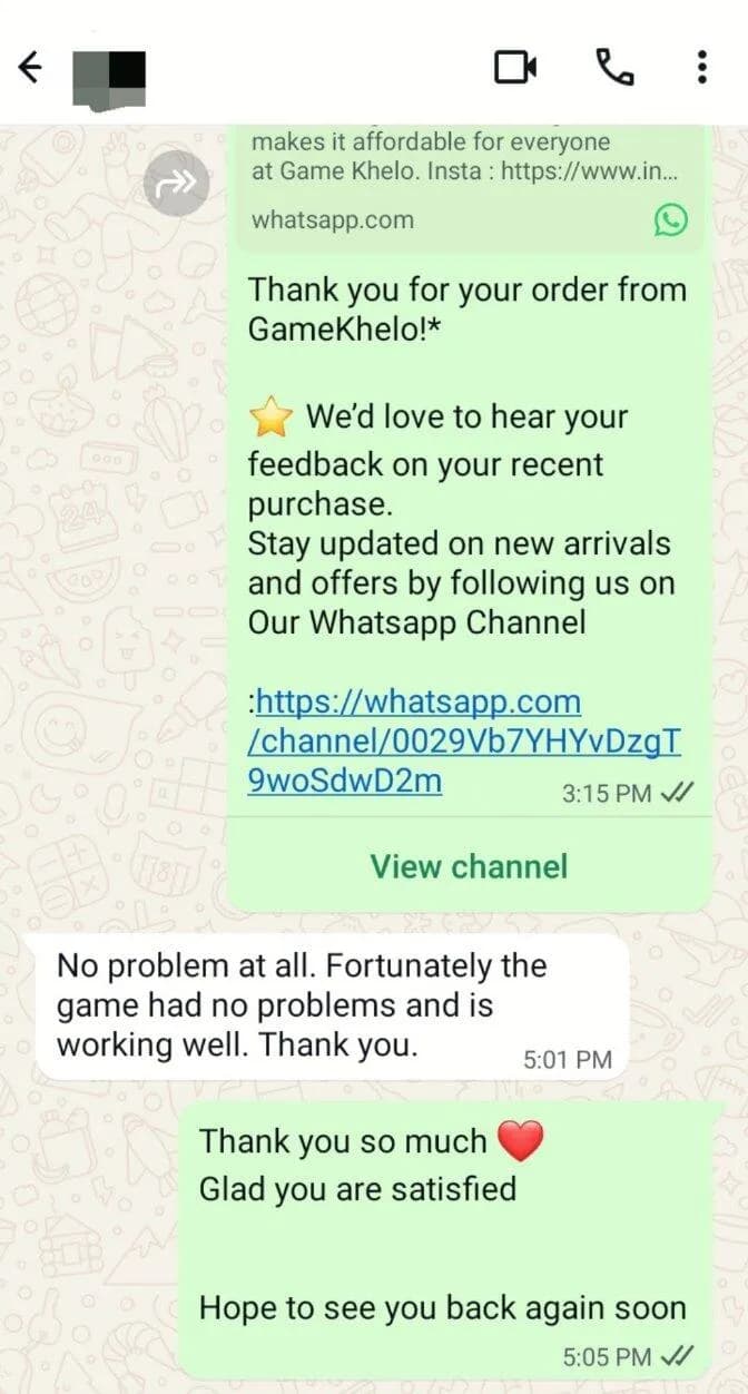 Ali's review photo