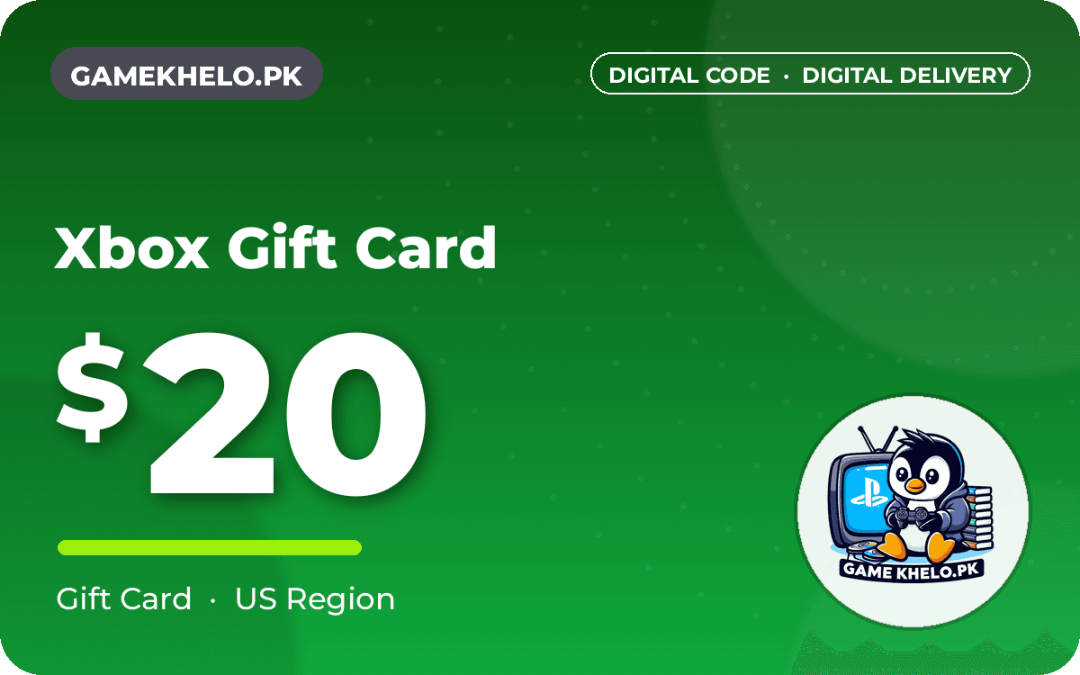 Xbox Gift Card $20