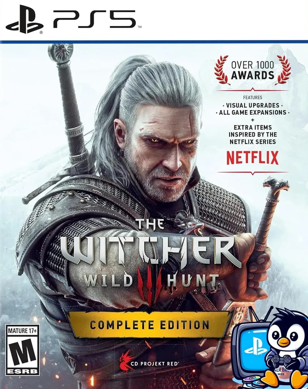 The Witcher 3: Wild Hunt – Complete Edition – PS5 (Brand New / Sealed)