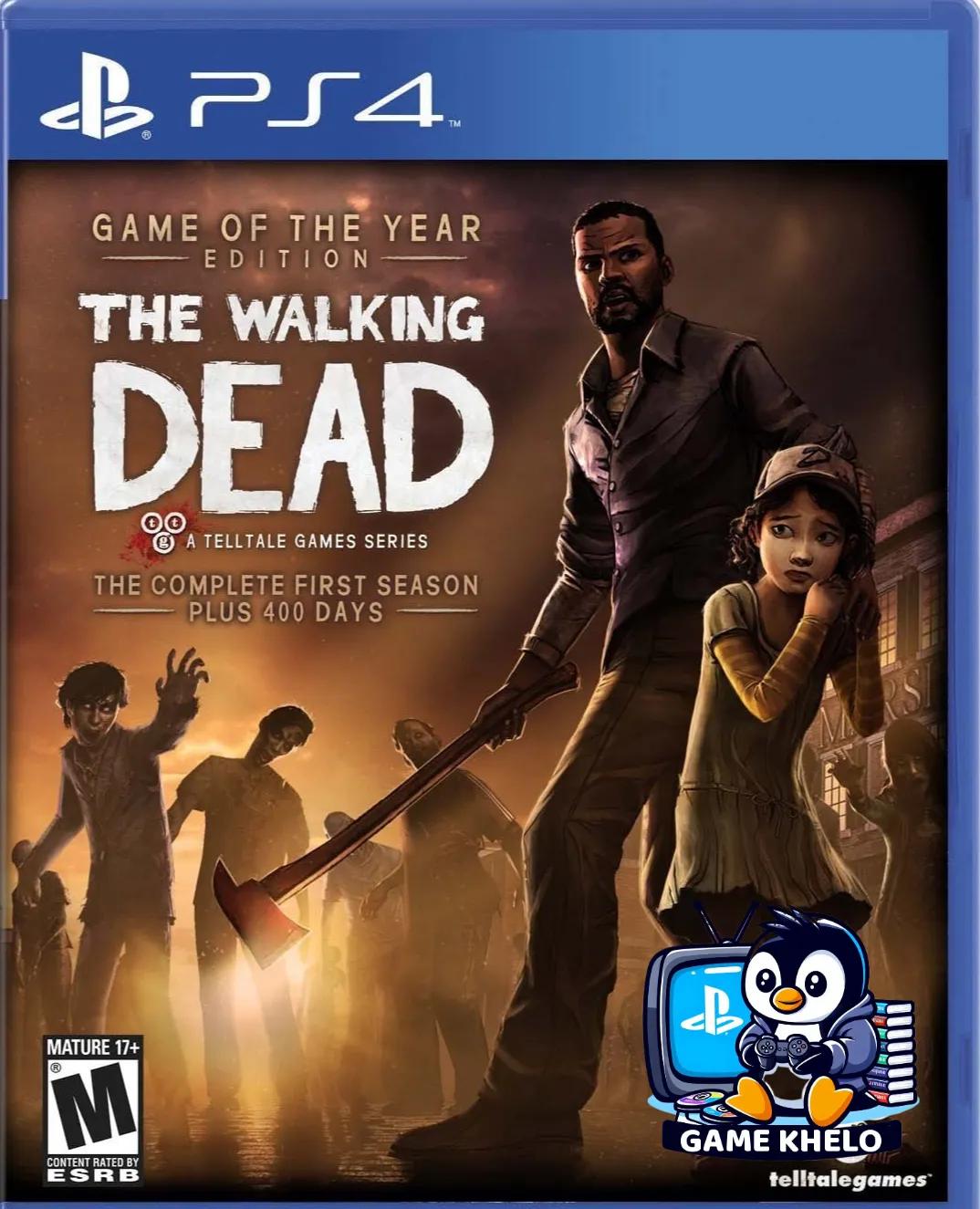 The Walking Dead: The Complete First Season – PS4 (Pre-Owned)